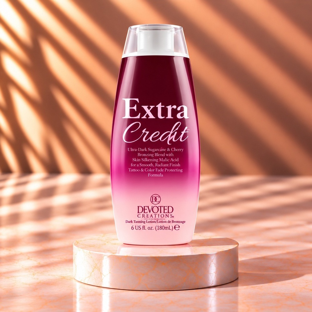 Devoted Creations Extra Credit Dark Bronzer Tanning Lotion – 6 oz